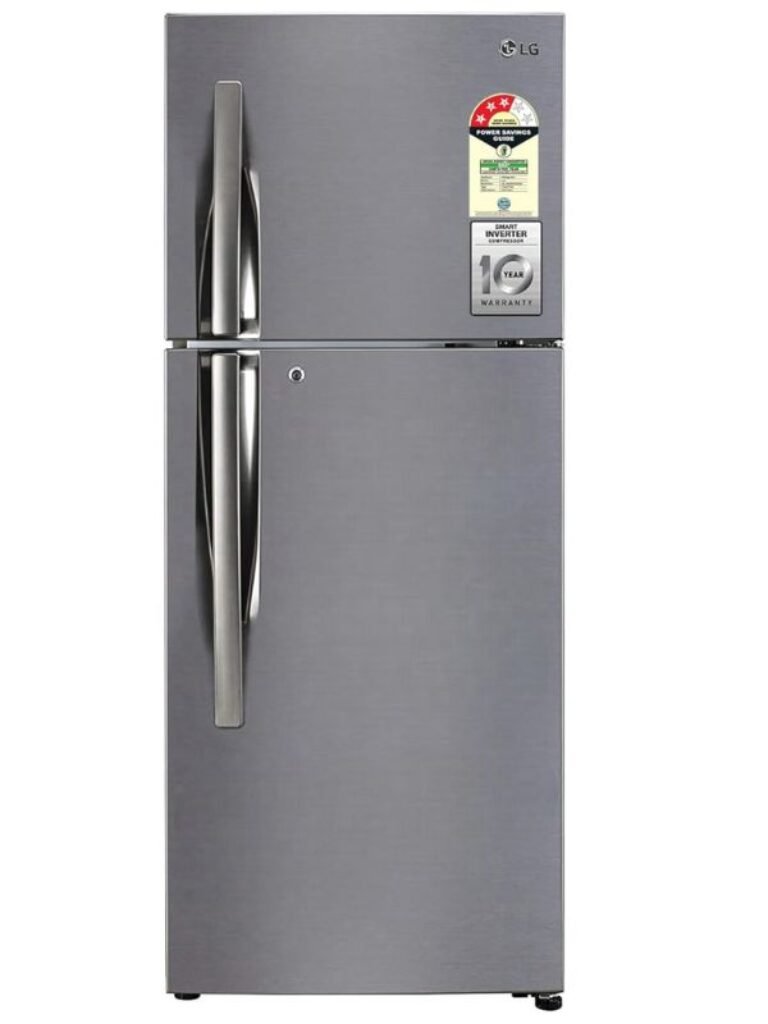 LG 242 L 3 Star Double Door Refrigerator (GL-I292RPZX)