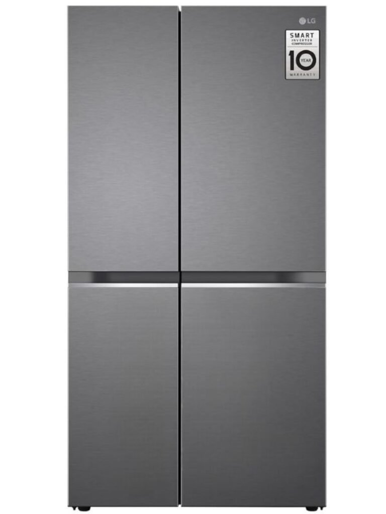 LG 655 L Double Door Side-By-Side Refrigerator (GL-B257HDSY)