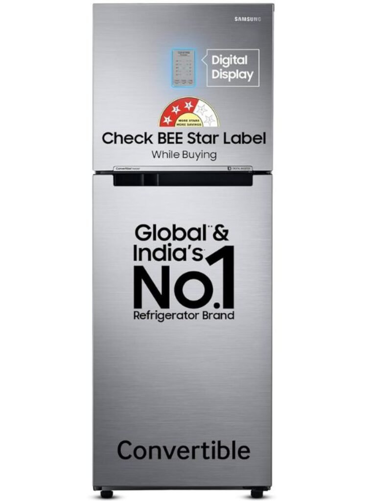 Samsung 236 L 3 (RT28C3733S8H) Star Double Door Refrigerator