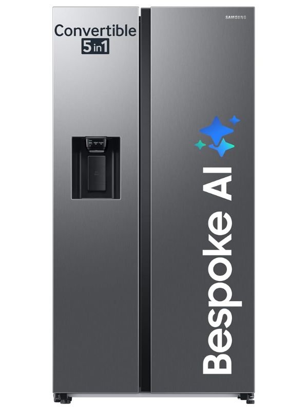 Samsung 633 L 3 Star Side By Side Refrigerator RS78CG8543S9HL